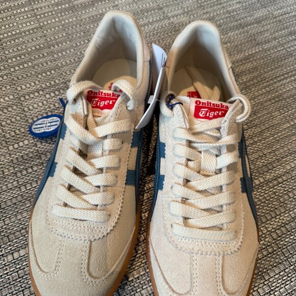 BNIB Onitsuka Tiger Tokuten women's 7 EU 38, Birch/Grey Floss, new in box - Picture 4 of 8